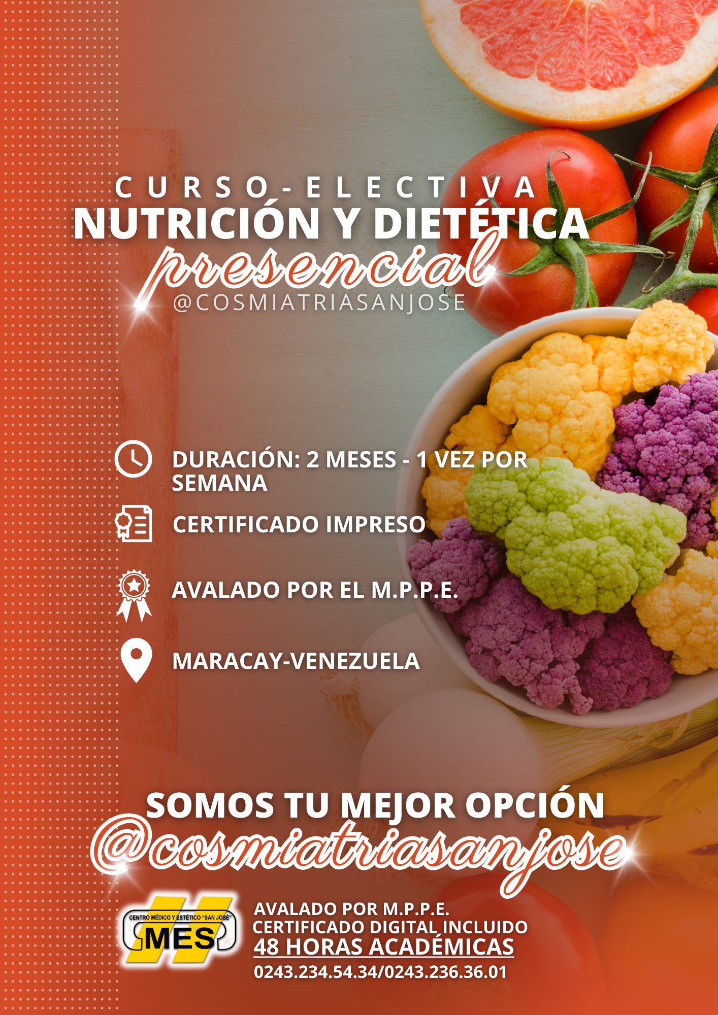 CURSO NUTRICIÓN Y DIETÉTICA